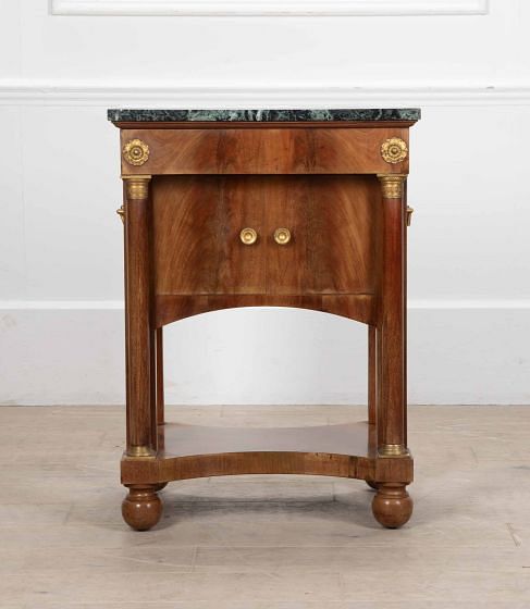 Small 20th Century French Empire Revival Side by Rinck