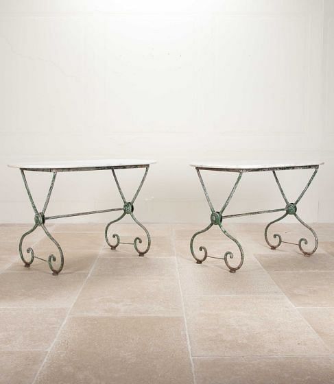 Pair of 19th Century French Oval Presentation Tables