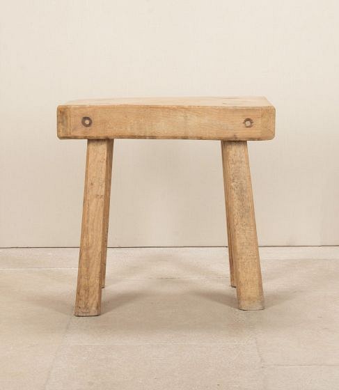 Late Victorian Original Butcher's Block