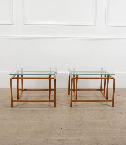Pair of Mid-Century Danish Teak Tables