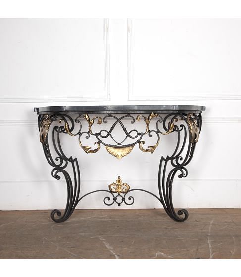 19th Century Italian Pietra Dura Console Table