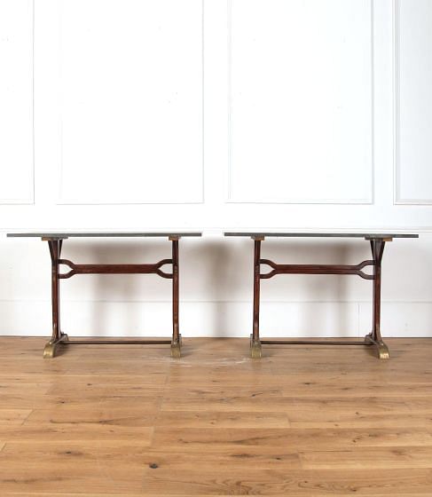 Pair of Bistro Tables