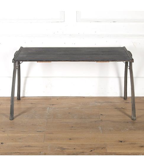 Industrial Painted Writing Table