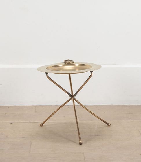 20th Century Folding Martini Type Table
