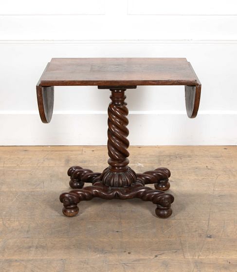 19th Century Oak Side Table