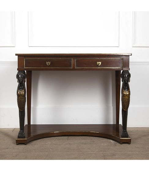 Early 19th Century French Mahogany Console Table