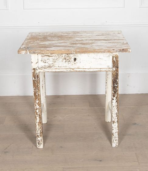 SALE: 19th Century Swedish Painted Console Table