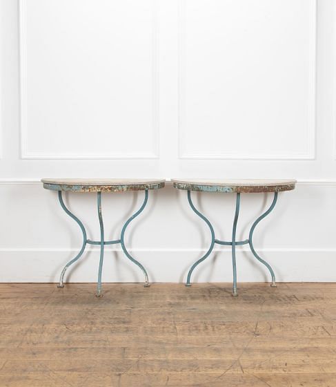 Pair of Early 20th Century French Console Tables