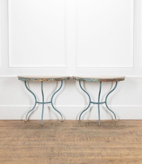 SALE: Pair of Early 20th Century French Console Tables