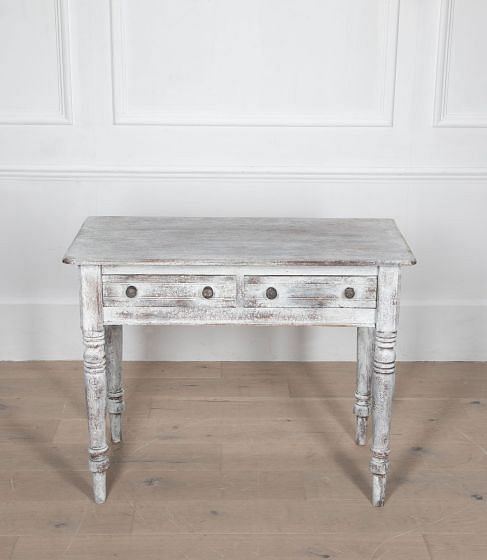 19th Century English Painted Side Table
