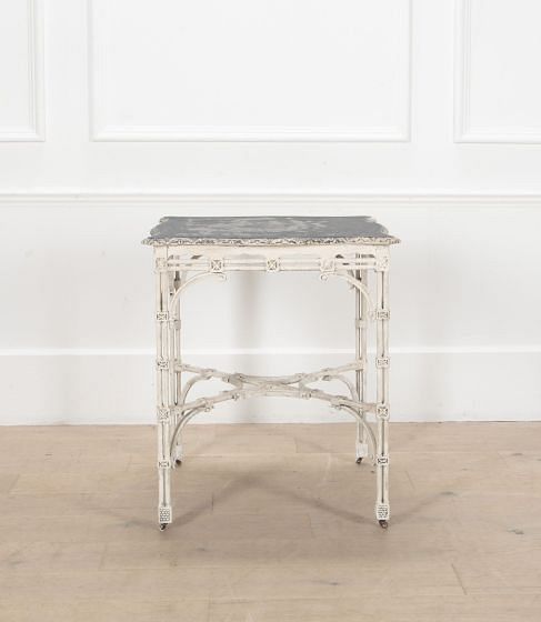 20th Century English Decorative Painted Side Table
