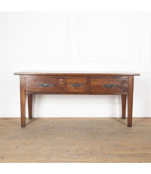 19th Century French Cherrywood Dresser Base