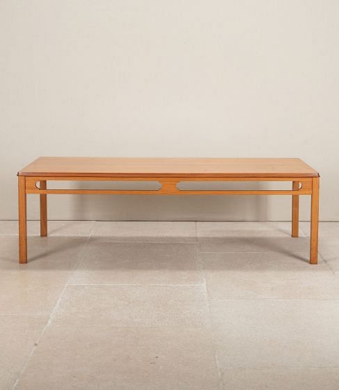 Mid-Century Norwegian Teak Coffee Table by Ramus Solberg