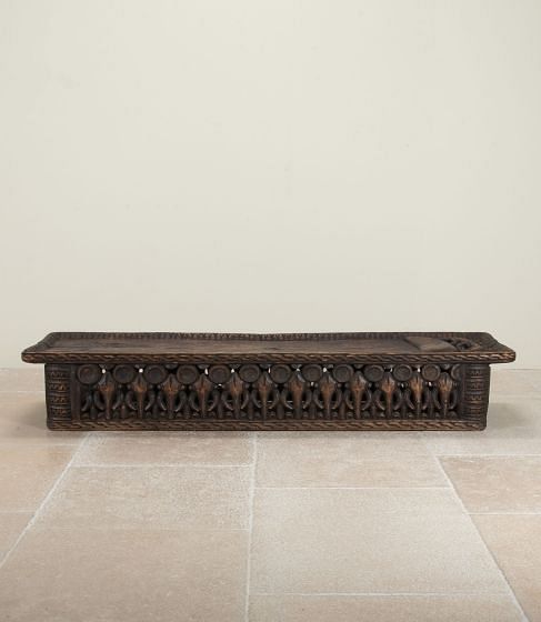 20th Century African Carved Bed Coffee Table