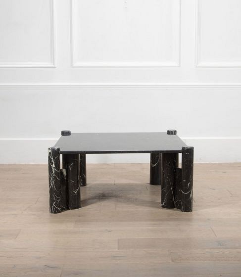 SALE: 20th Century Italian Marble Coffee Table in Aulenti Stye
