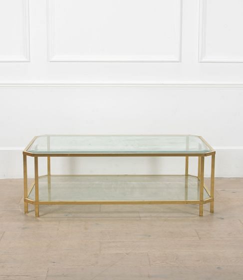 20th Century Spanish Brass Coffee Table
