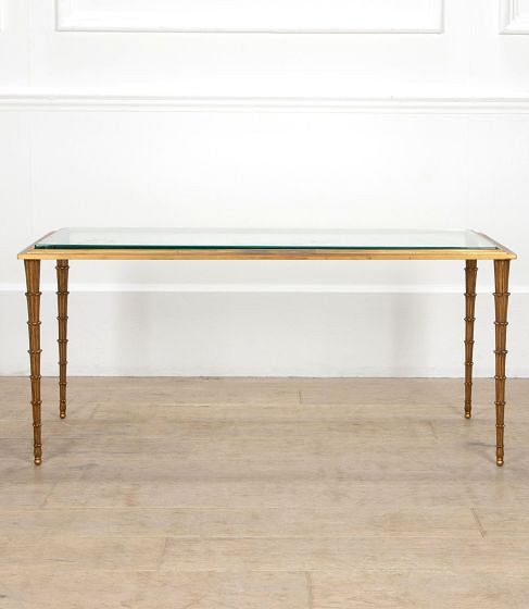 20th Century French Maison Bagues Style Coffee Table