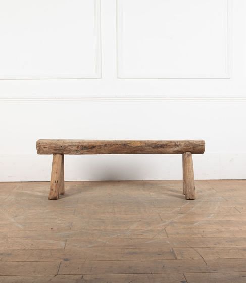 19th Century Primitive Welsh Pig Bench