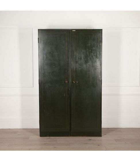 20th Century Vickers Painted Steel Domestic Cupboard