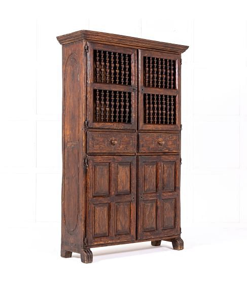 Early 18th Century Spanish Walnut Cabinet