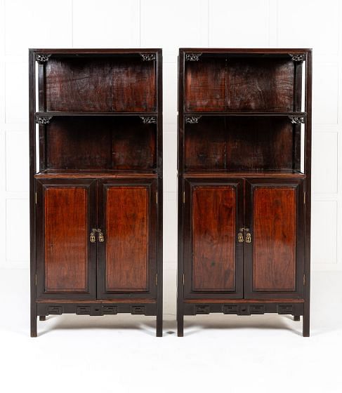 Pair of 19th Century Chinese Cabinets
