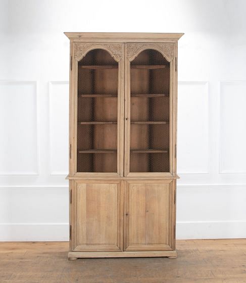 Large Early 18th Century Louis XIV Oak Bookcase