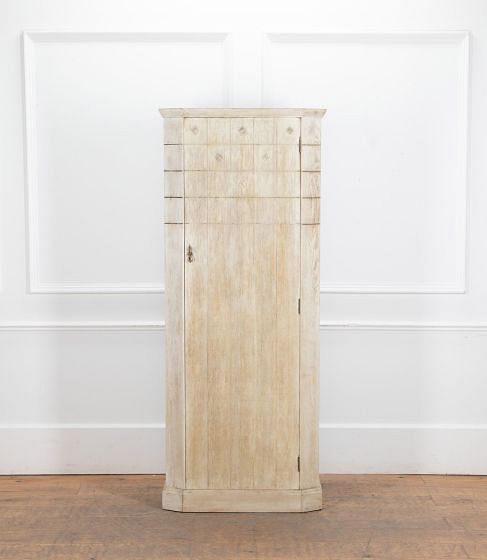 20th Century English Oak Hall Cupboard