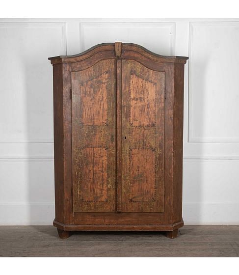 Late 18th Century Bavarian Painted Armoire