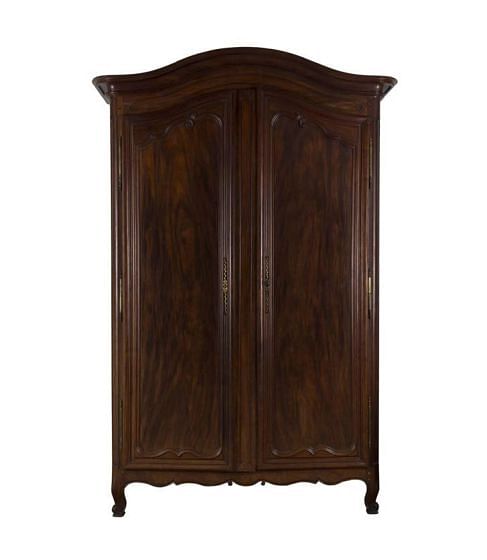 Grand 18th Century French Mahogany Armoire