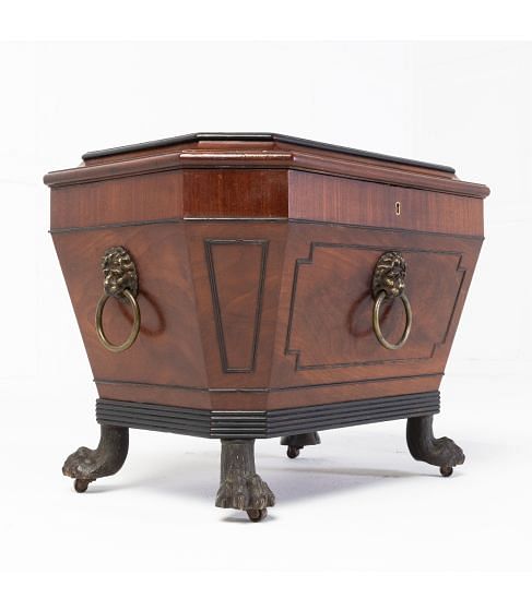 19th Century Regency Mahogany Wine Cooler