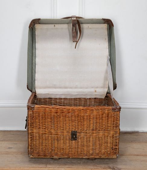Early 20th Century Swiss Army Hamper