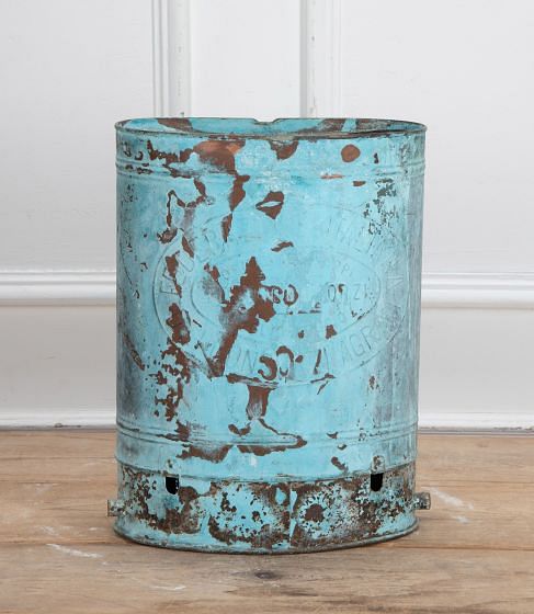 19th Century French Verdigris Copper Vase