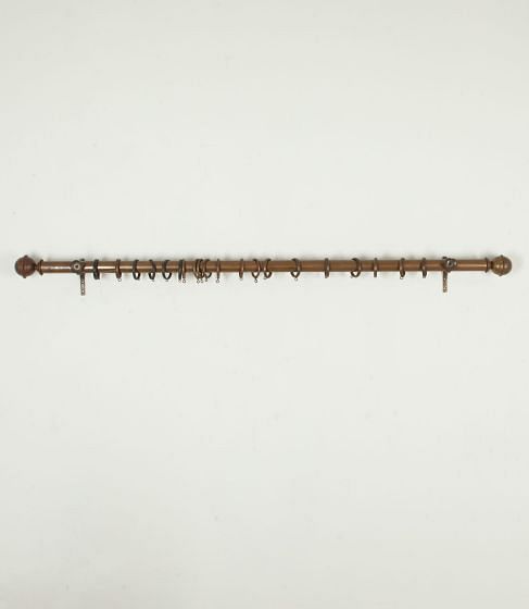 Victorian Brass Curtain Pole