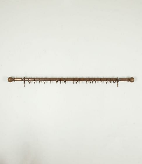 Victorian Brass Curtain Pole