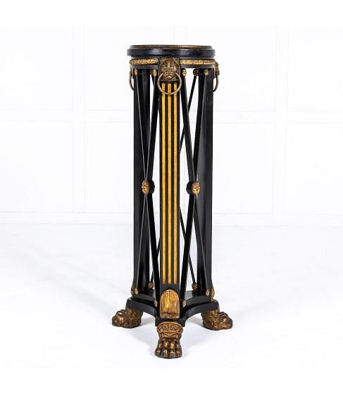 19th Century Ebonised Torchère
