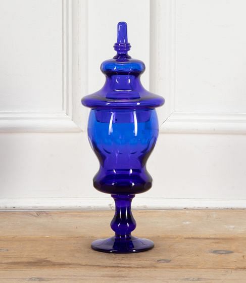 19th Century French Bonbon Glass Jar