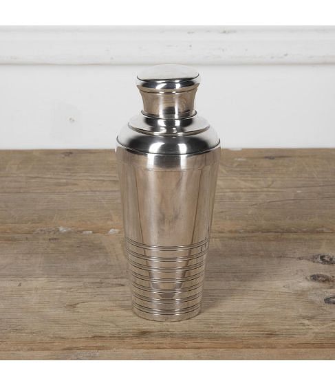 20th Century Silver Plate French Cocktail Shaker