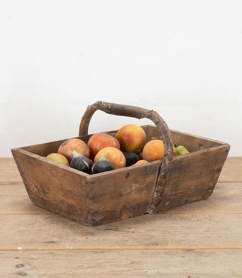 20th Century Italian Basket of Marble and Alabaster Fruit