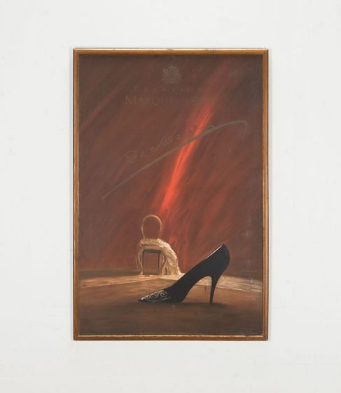 20th Century French Advertising Poster 'Champagne Marquis De Sade' by Ruben Alterio, 1985