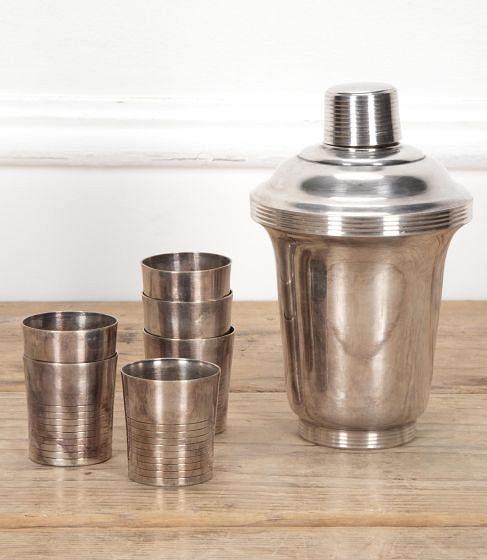 French Art Deco Cocktail Set