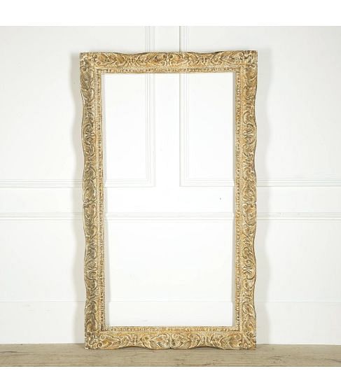 Large Early 20th Century French Carved Montparnasse Frame