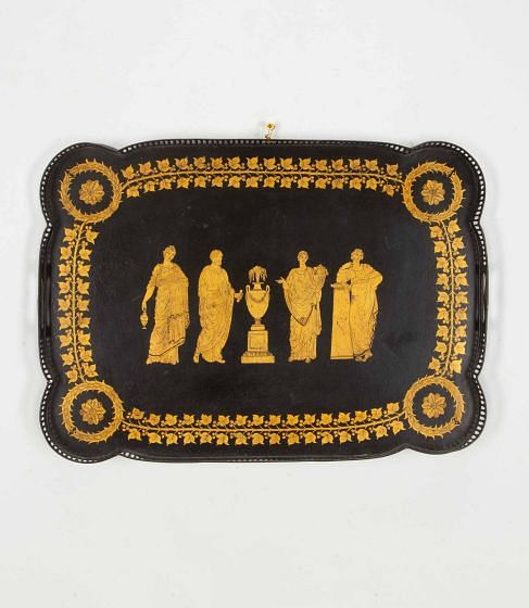 19th Century Regency Tole Tray