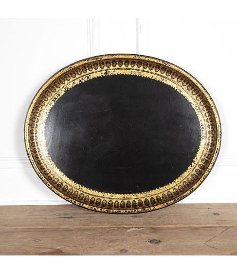 19th Century Papier Mache Tray