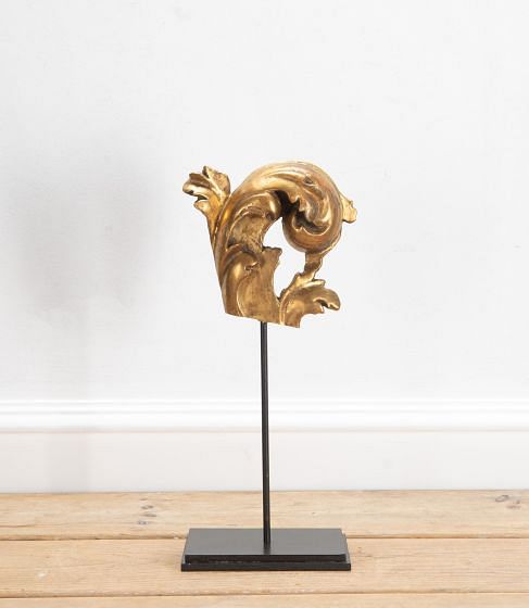 19th Century Italian Gilded Fragment