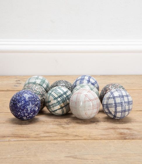19th Century Scottish Carpet Bowls
