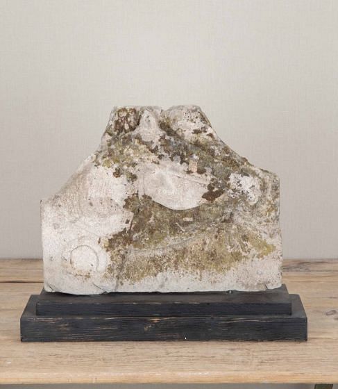 20th Century Composition Stone Horse Head