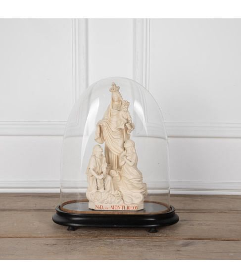 19th Century Glass Display Dome