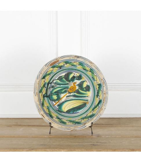 19th Century Spanish Lebrillo De Triana Bowl