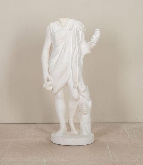 20th Century French Plaster Sculpture of Bacchus