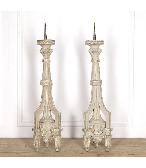 Pair of 19th Century French Torcheres
